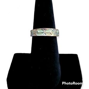 3/$30 Green Enamel Open Ring